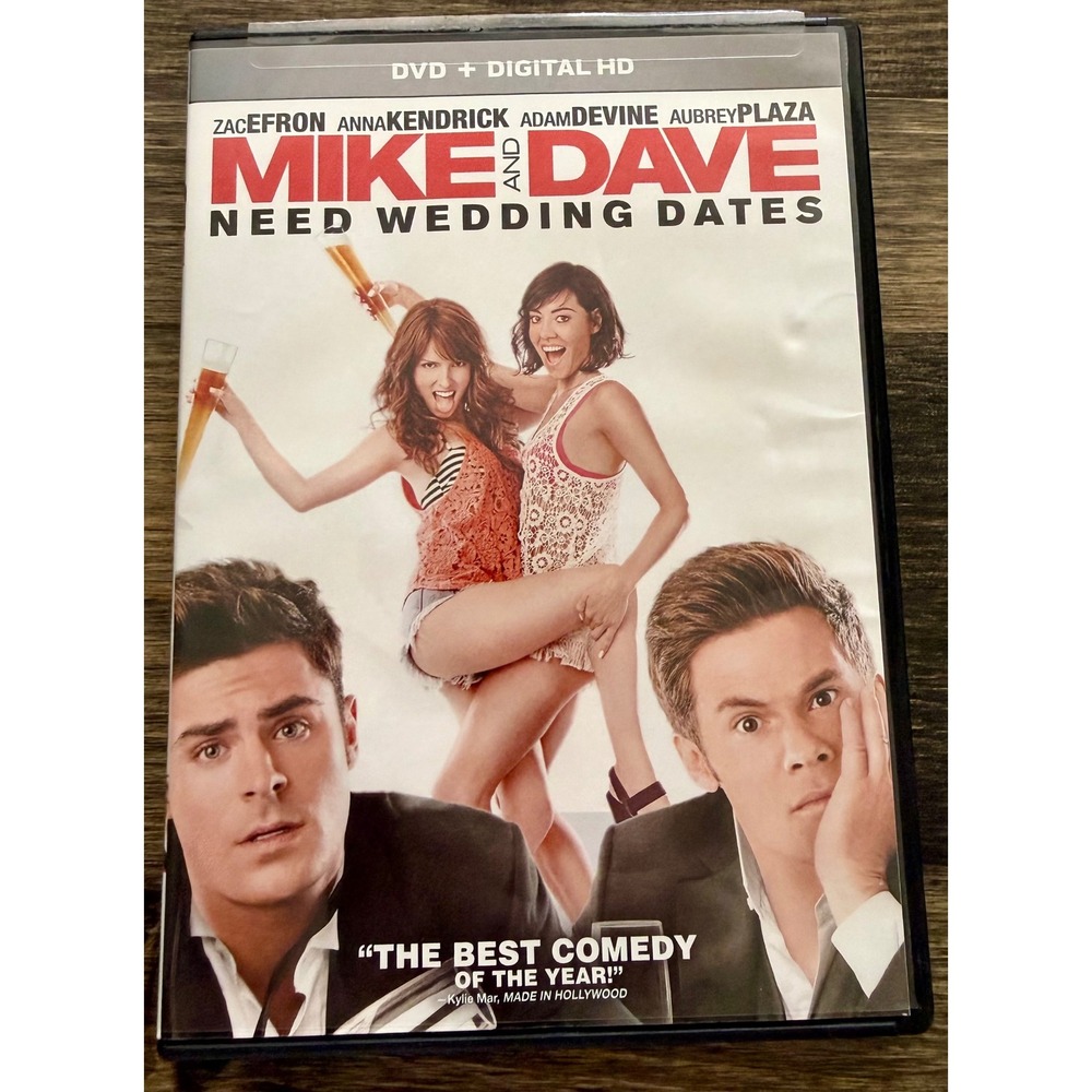 20th Century Fox Mike and Dave Need Wedding Dates DVD Excellent Zac Efron Comedy